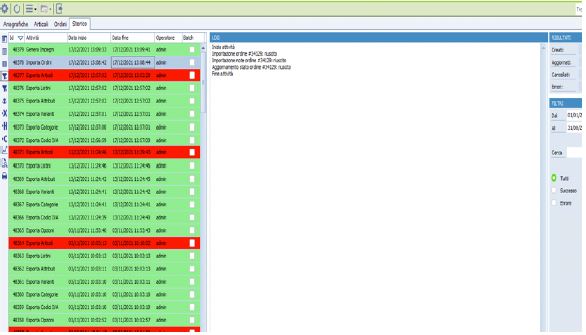 WOOCONNECOTR LOG DETTAGLIATO DELLE OPERAZIONI